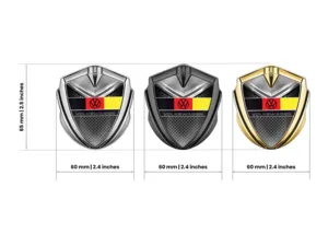VW Badge Auto Max Stile Robusto Disegno